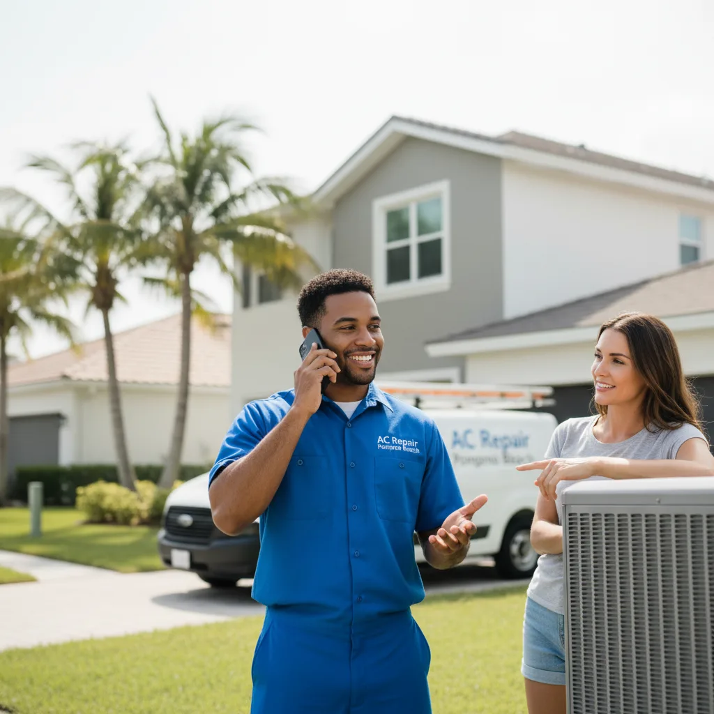 AC Repair Pompano Beach customer support in Rossiter